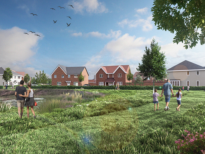 Illustrative CGI of proposed development