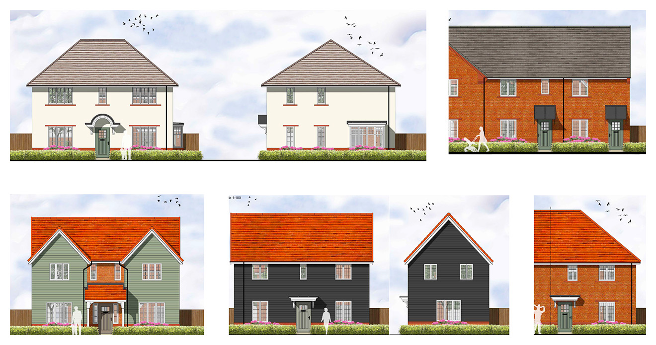 Bloor house types illustrating how materiality and detailing responds to the context of Barrow