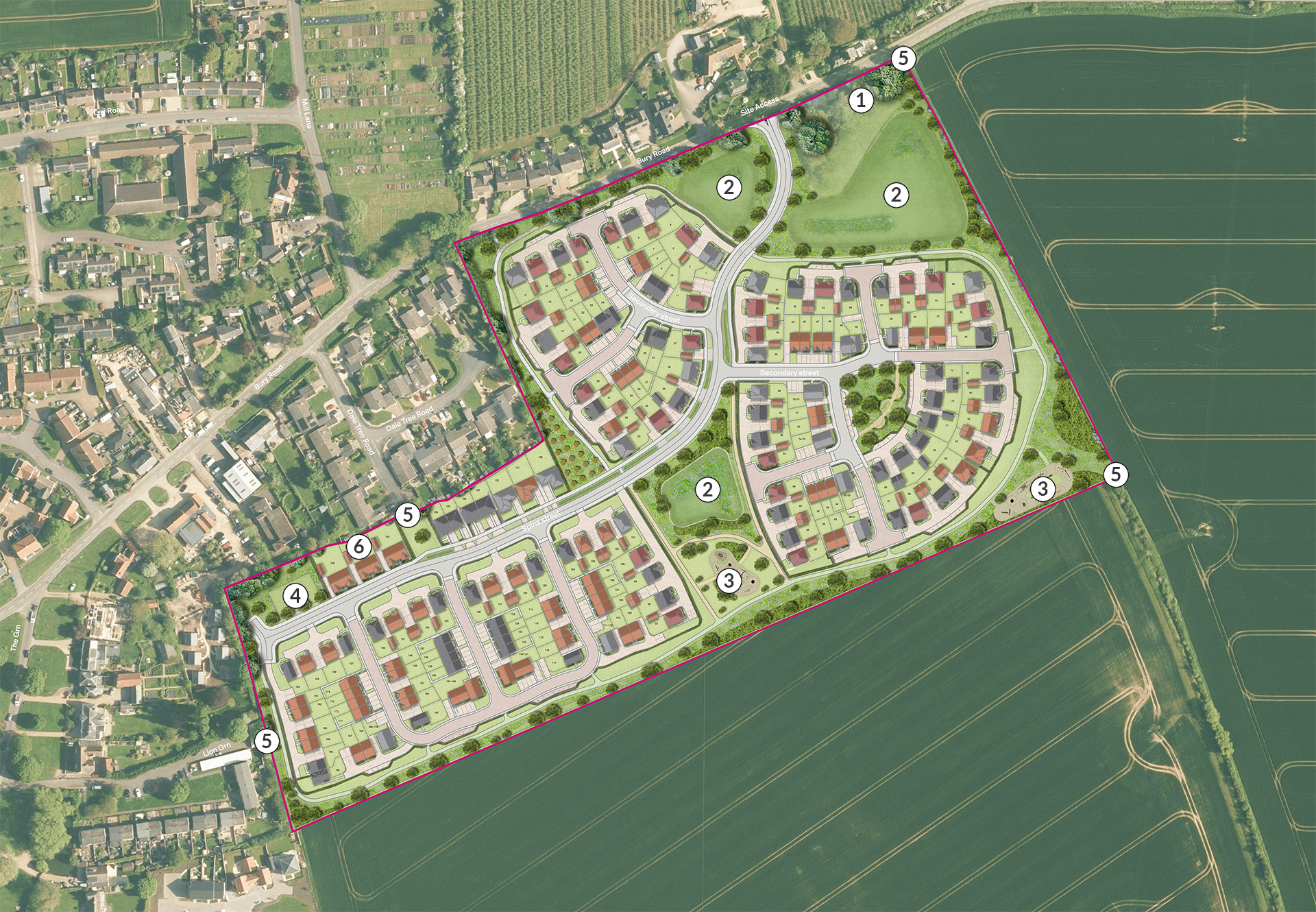 Revised submitted masterplan