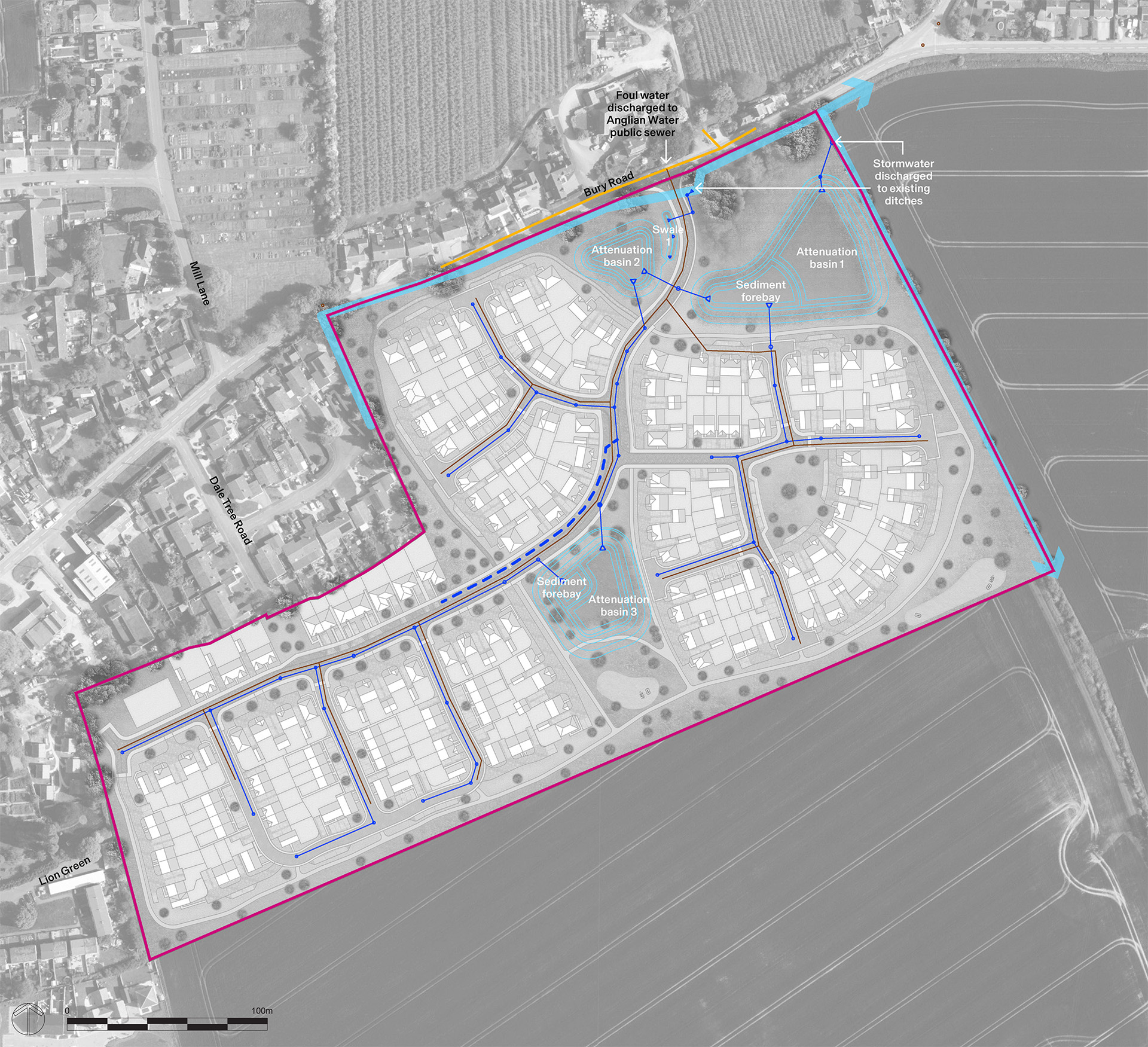SuDS & foul water drainage strategy